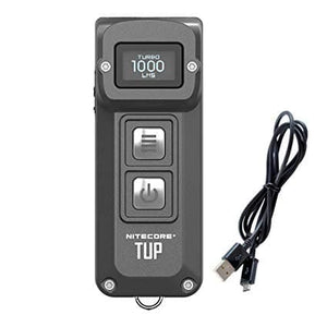 Nitecore TUP 1000 lumens intelligent USB rechargeable keychain torch