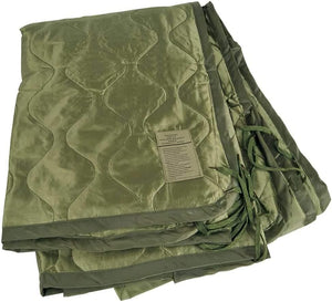 OD Green Military Type Poncho Liner/thermal blanket