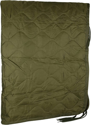 OD Green Military Type Poncho Liner/thermal blanket