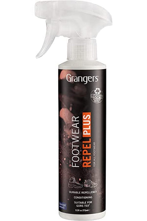 Grangers Footwear Repel Plus Water Proofing for Boots 275ml