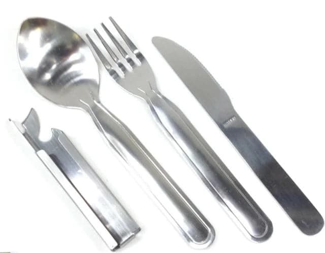 KFS Knife Fork Spoon Set, Heavy Duty version