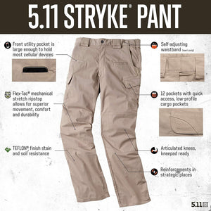 5.11 Stryke Pants kit bag perth