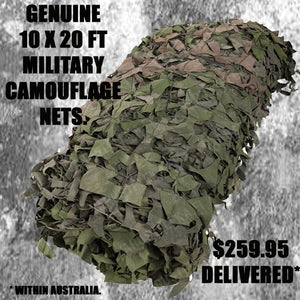 kit bag perth Military Surplus Leaf Pattern Camo Netting (12'X20')