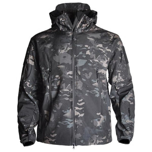 Soft Shell Tactical Waterproof Jacket with Hood