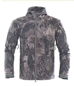 Soft Shell Tactical Waterproof Jacket with Hood