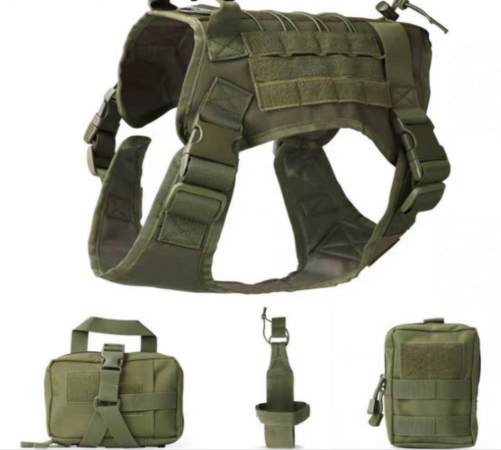 RECON GS2 K9 Tactical Harness 5 Piece Set - kit bag Perth - Kit Bag