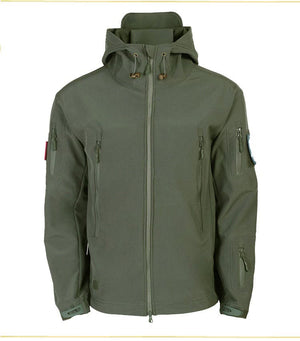 Soft Shell Tactical Waterproof Jacket with Hood