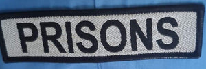 Embroidered Name Tags (Set of 4)