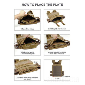 Genuine M22 GS2 RECON MOLLE Plate Laser Carrier assault Vests