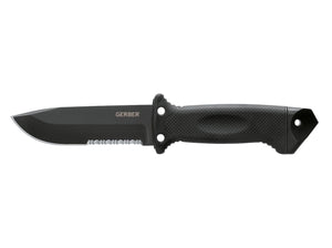 Gerber LMF 11 Infantry Knife - Black Inc. Leg Straps - Kit Bag Perth