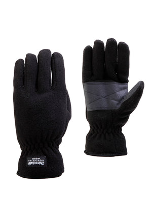Thinsulate Black Adults Gloves unisex