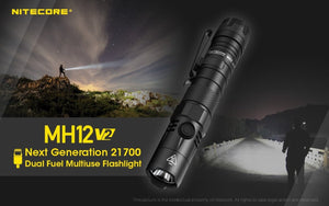 Nitecore MH12 v2 Next Generation 1200 lumen USB-C rechargeable LED torch
