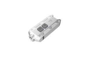 Nitecore TIP 360 Lumen USB Rechargeable Keychain Flashlight, NITECORE TIP 360 LUMEN USB RECHARGEABLE LED KEY CHAIN FLASHLIGHT - GREY