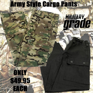 Military Style Cargo Pants