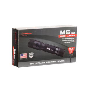 PowerTac M5-G2 2030 Lumen Magnetic USB Rechargeable LED Flashlight