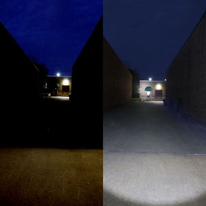 PowerTac WatchDog 2300 Lumen Multi Colour Spot/Flood LED Flashlight