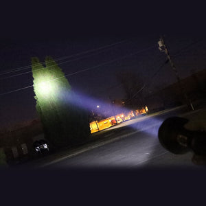 PowerTac WatchDog 2300 Lumen Multi Colour Spot/Flood LED Flashlight