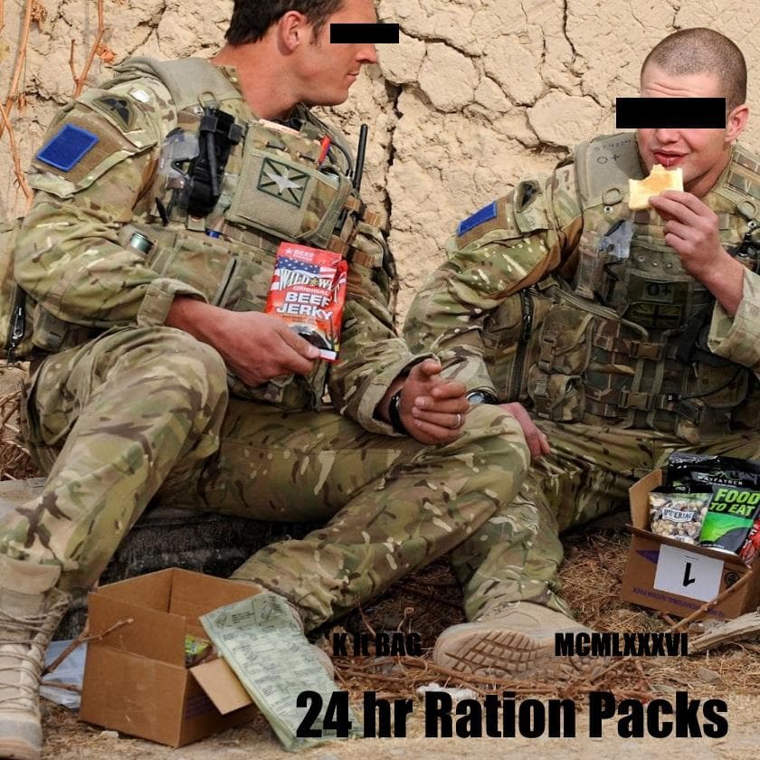 Mil-Spec Ration Packs (MRE) Meals Ready To Eat- kit bag Perth - Kit Bag