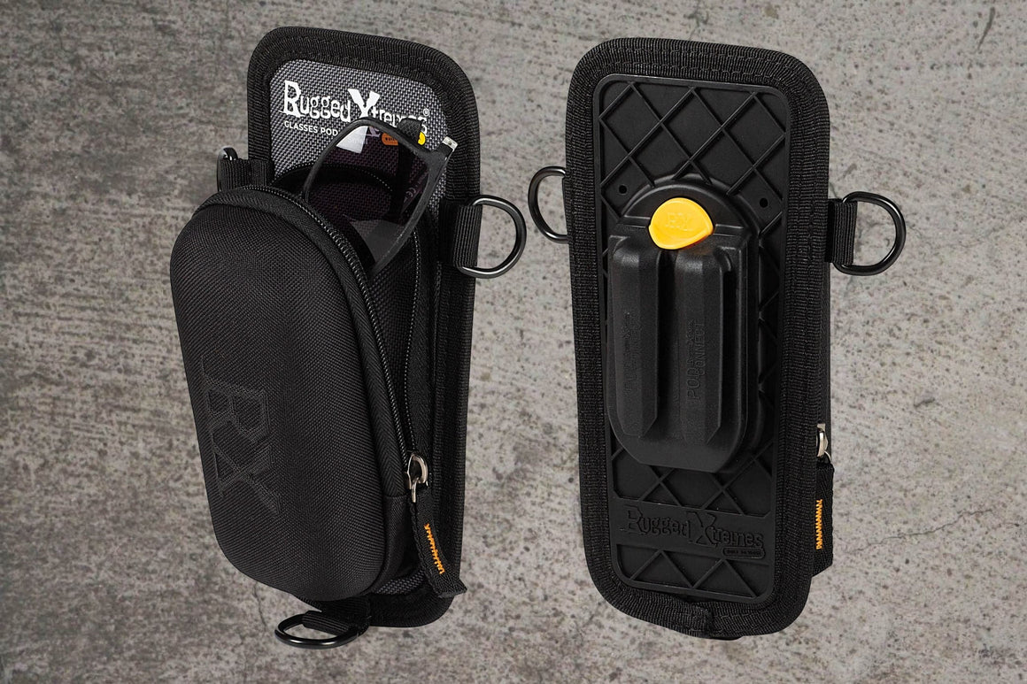 EVA Moulded Glasses Pod with Pod / MOLLE  Locking system.