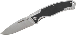 Schrade SCH305 Ultra Glide Liner Lock Folding 3.5" Plain Drop Point Blade