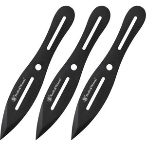 Smith & Wesson 8″ Thrower Knives Black set of 3