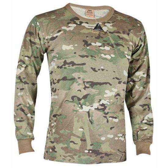 Multi Cammo Long Sleeve T Shirt - Kit Bag Perth 
