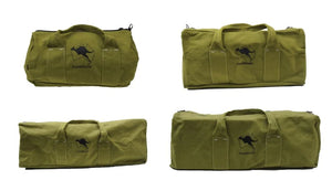Genuine Trail Blazers Heavy Duty Australian army WW2 style Canvas Echelon Bags. - kit bag Perth