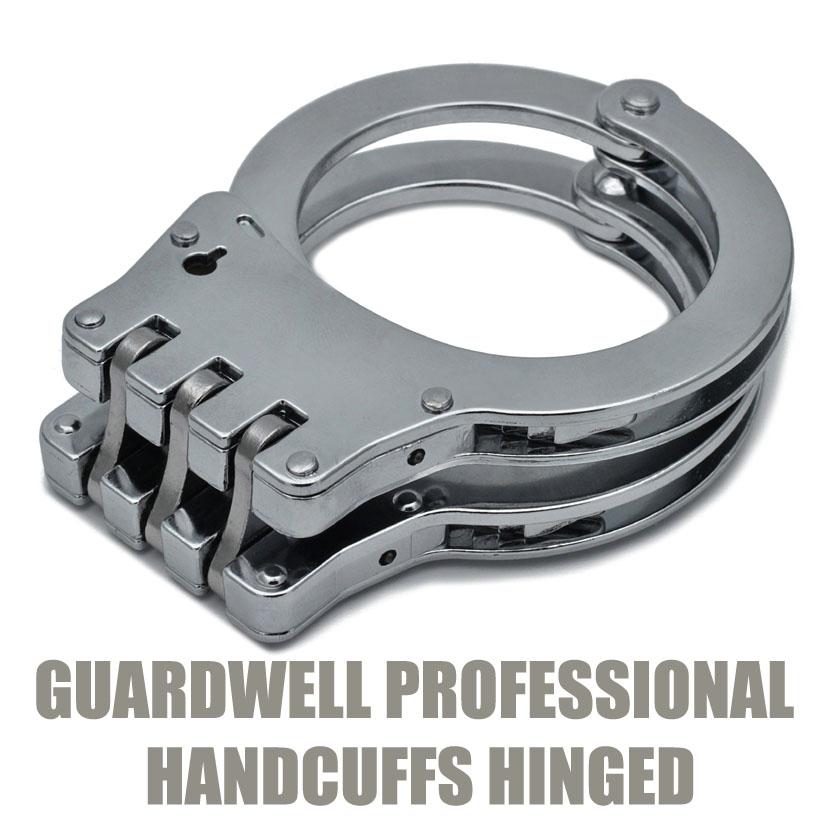 Handcuff Kit GUARDWELL PROFESSIONAL HANDCUFFS HINGED- kit bag Perth - Kit Bag
