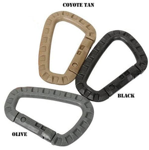 Recon Tac Link ABS Polymer Carabiners 8 cm