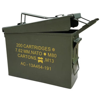 30 Cal Ammo Tin