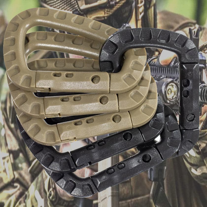 Recon GS2 Bundle deal Tac Link ABS Polymer Carabiners 8 cm 12 for $39.95 Save $$