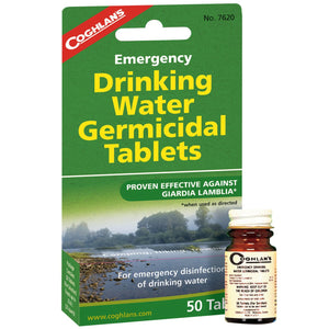 Coghlan’s Emergency Drinking Water Germicidal Tablets