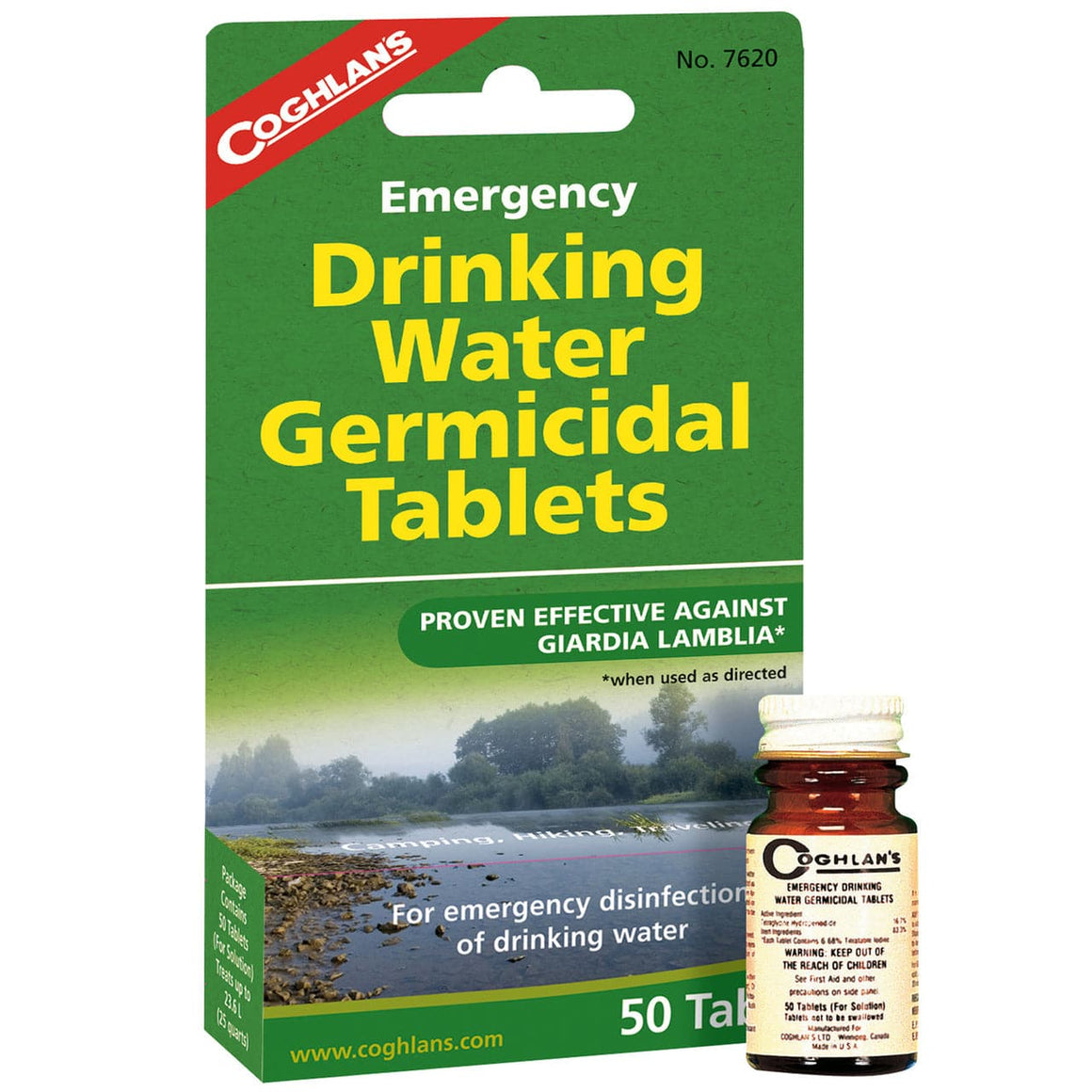 Coghlan’s Emergency Drinking Water Germicidal Tablets