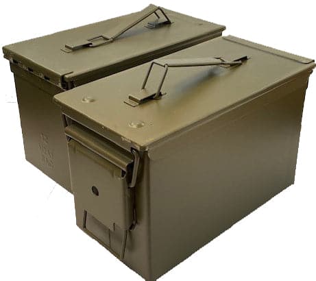50 Cal Ammo Tin, 50 Cal Ammo Tin