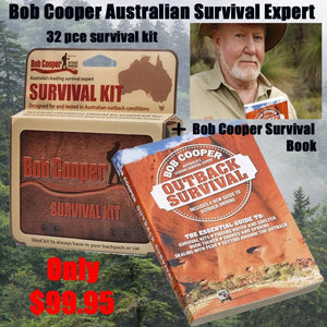 Bob Cooper Survival kit and Book Combination