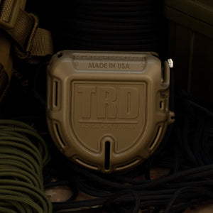RECON GS2 Para Cord TRD -Para Cord 50 FT (15.5M) x 550 LB Tactical Rope Dispenser