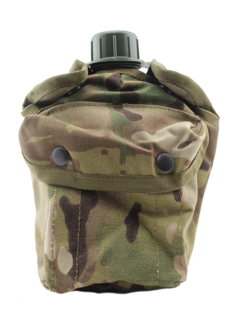 Kit Bag Army Canteen 1 qrt & cover/pouch, Auscam, Multi Cam, Black Multi Cam