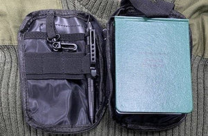 Recon EDC MOLLE Pouch with field message Book & Tactical Pen combo $59.95