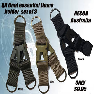 RECON MOLLE Tactical Duel Webbing Utility Buckle