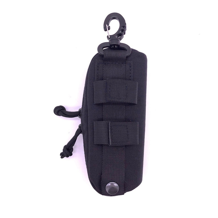 Recon Tactical Molle Eyeglass Case, Outdoor Hunting Sunglasses Case Military Waist Pack Utility Goggles Storage Box