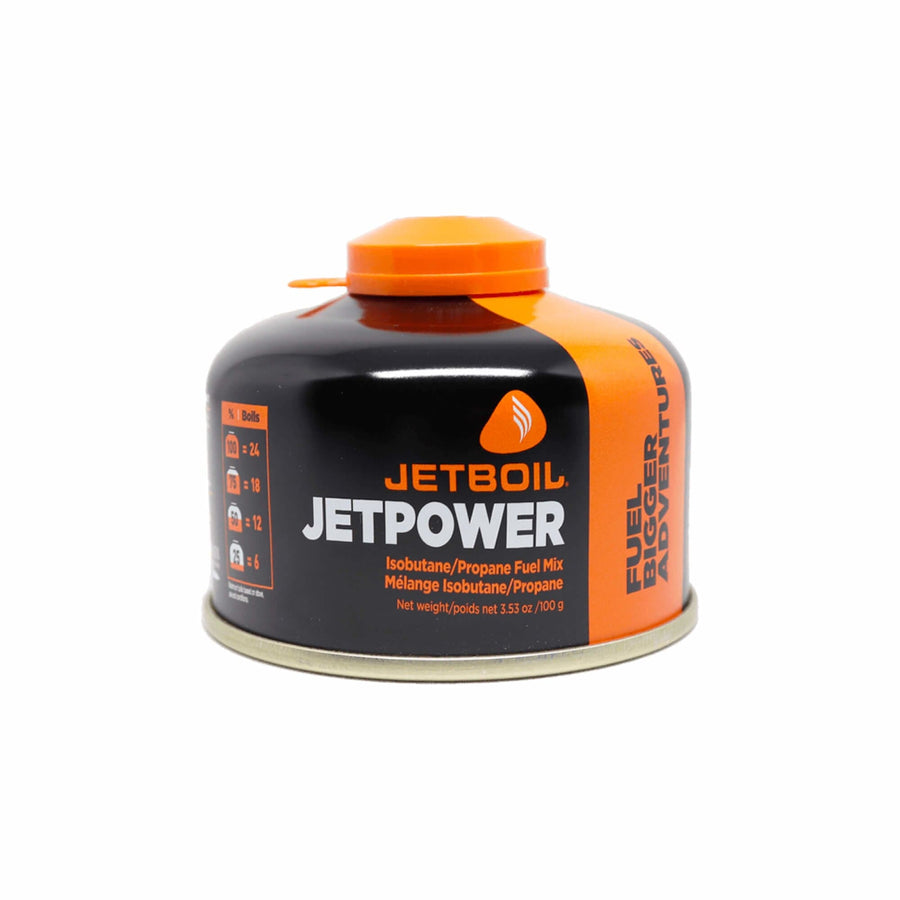 JetBoil Jet power  Isobutane Gas Fuel Mix 100grm and 230 grms - kit bag