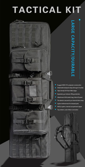 Recon Australia 2 x Rifle Carrying Capacity Tactical MOLLE Carry Bag 102 cm