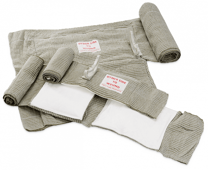 RECON GS2S Israeli Army Bandage 4 inch & 6 inchRECON GS2S Israeli Emergency Bandage MK2 – Combat-Proven Trauma Dressing