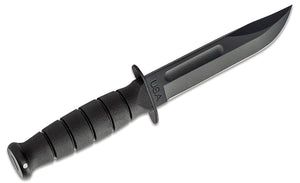 Genuine Brand New Famous KA-BAR 1258 Short Fighting Knife 5-1/4" Plain Blade, Kraton G Handle, Kydex Sheath -Kit Bag Perth