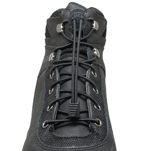 Lock Laces 72" (Black and Tan)