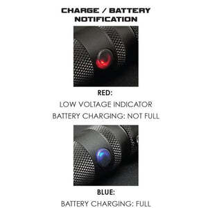PowerTac M5-1300 Lumen Magnetic Rechargeable LED Flashlight