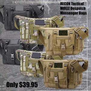 Recon Tactical MOLLE Despatch messenger Bag