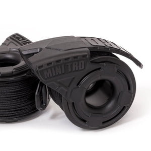 Hoochie Cord  Mini TRD Tactical Micro Cord Dispenser with 38m Micro Cord, Black