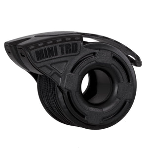 Hoochie Cord  Mini TRD Tactical Micro Cord Dispenser with 38m Micro Cord, Black