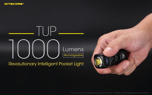 Nitecore TUP 1000 lumens intelligent USB rechargeable keychain torch